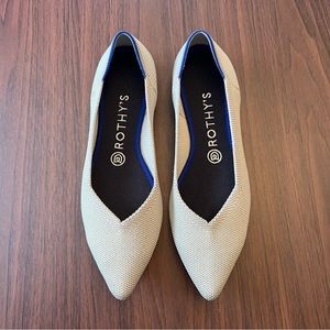 Rothy’s Points in Flax Birdseye